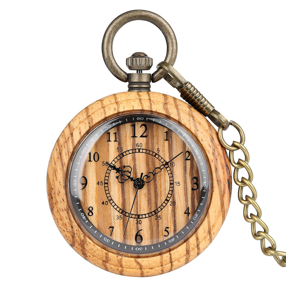 Holztaschenuhr