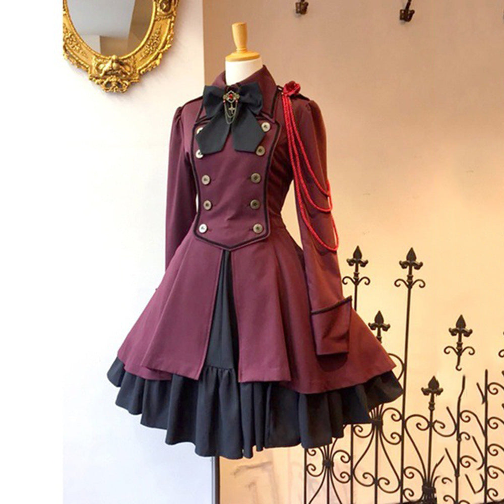 Vintage-Kleid aus der viktorianischen Zeit