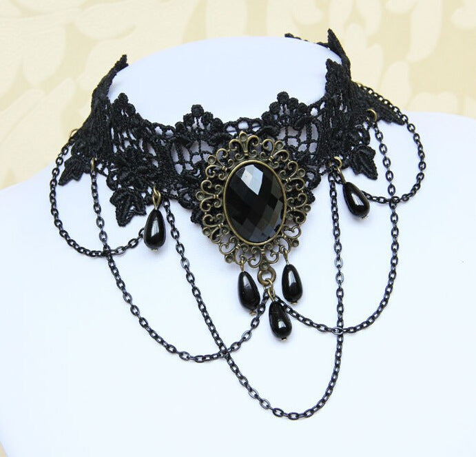 Viktorianische Gothic-Halskette