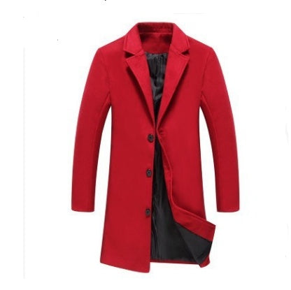Langer Herren-Peacoat