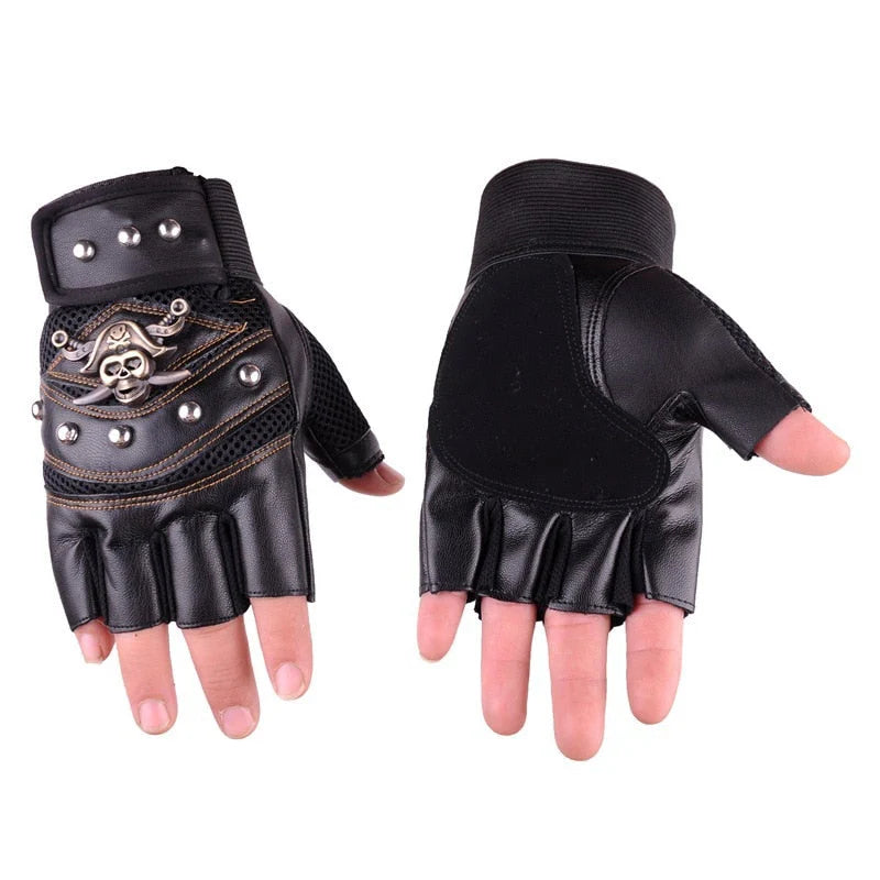 Totenkopf-Handschuhe