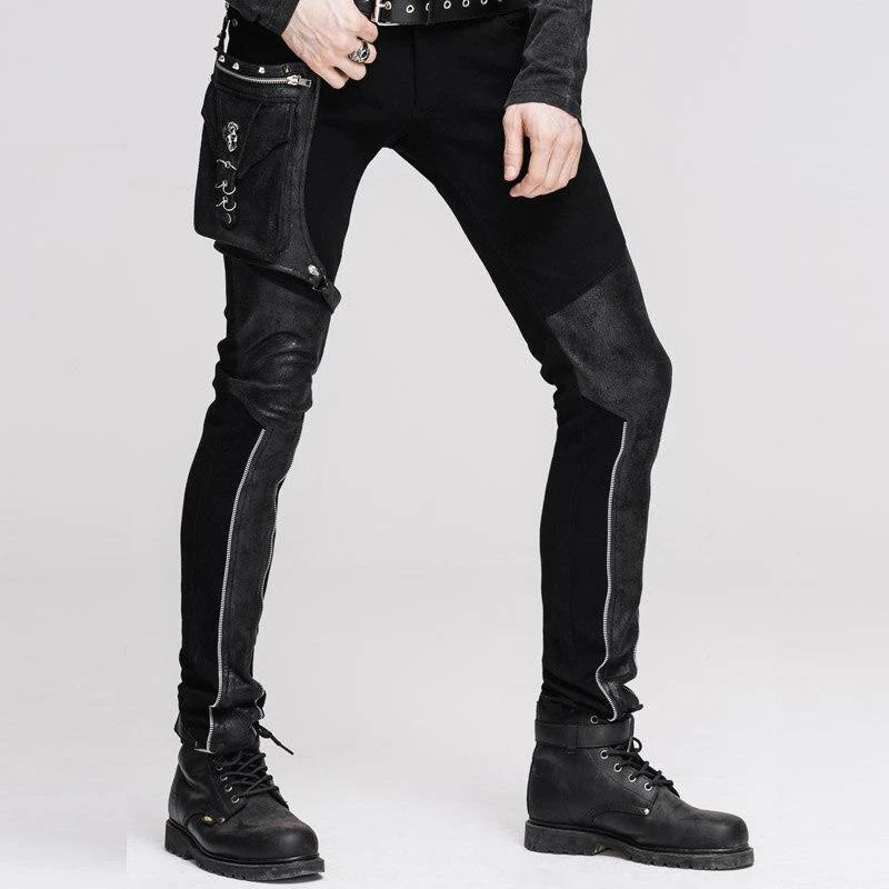 Steampunk-Gothic-Hose für Herren