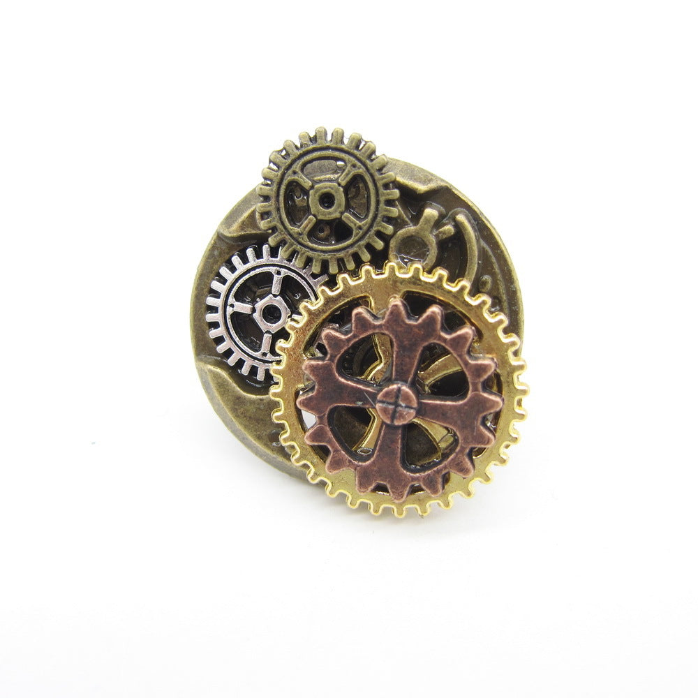 Steampunk-Zahnradring