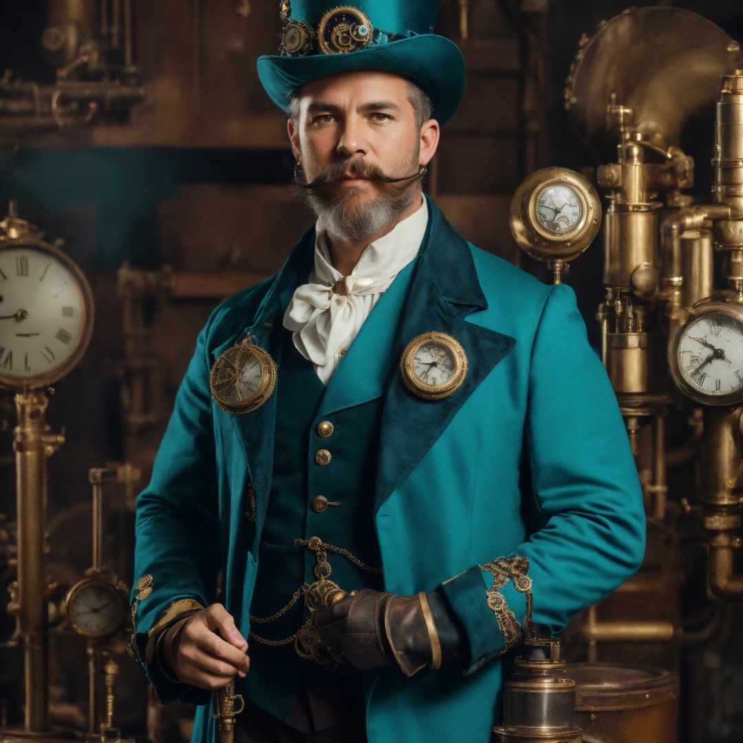 Steampunk-Lunettes mit Dampf – Dekorative Ikonen zwischen Mechanik und Fantasie
