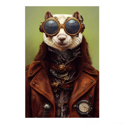 Steampunk-Gemälde