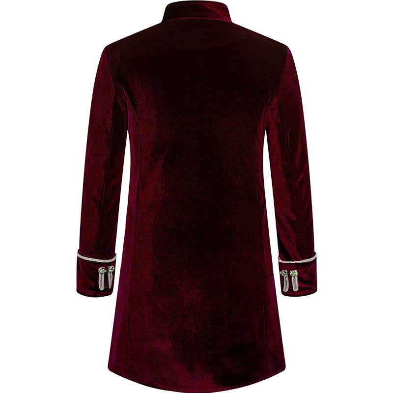 Lange Gothic-Steampunk-Jacke