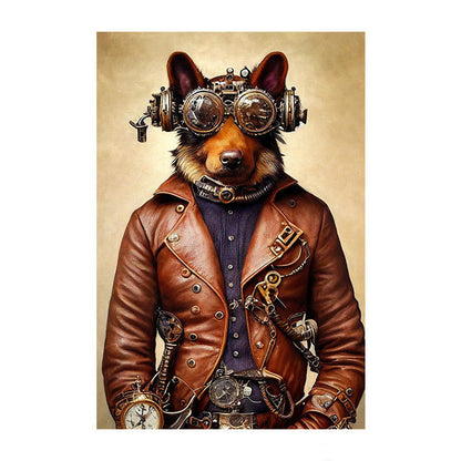 Steampunk-Gemälde