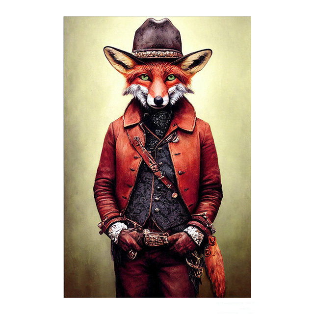 Steampunk-Gemälde