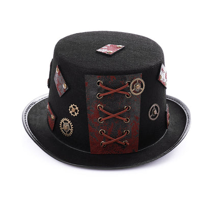 Steampunk-Hut im Antik-Stil