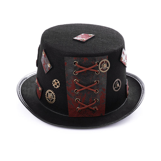 Steampunk-Hut im Antik-Stil