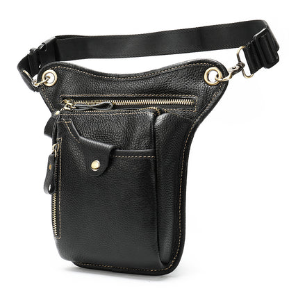 Vintage Leder-Herrenschultertasche