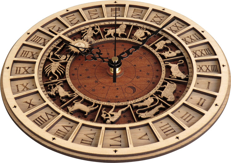 Steampunk-Uhr Astrologisches Zeichen