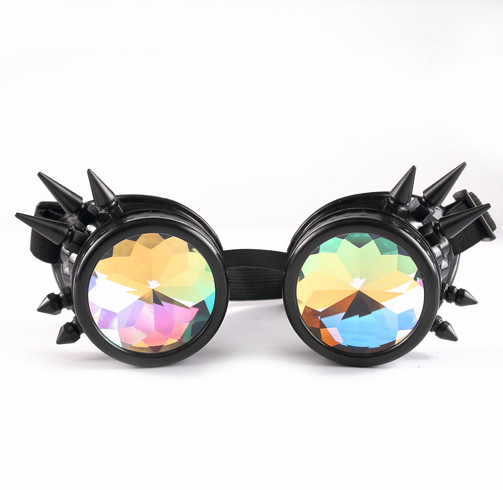 Steampunk-Kaleidoskopbrille