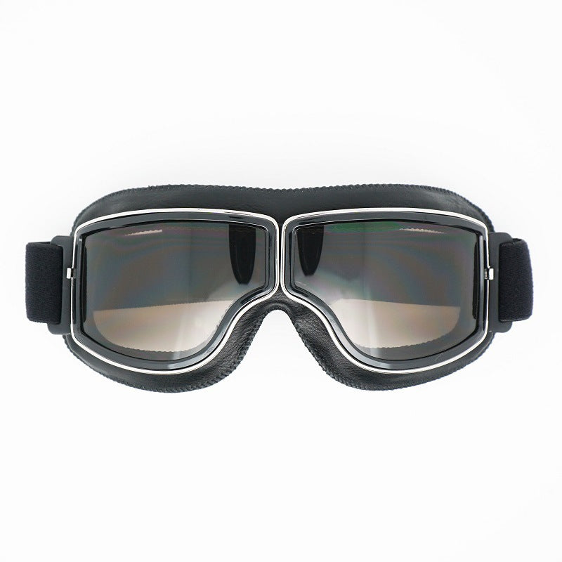 Steampunk-Retro-Motorradbrille