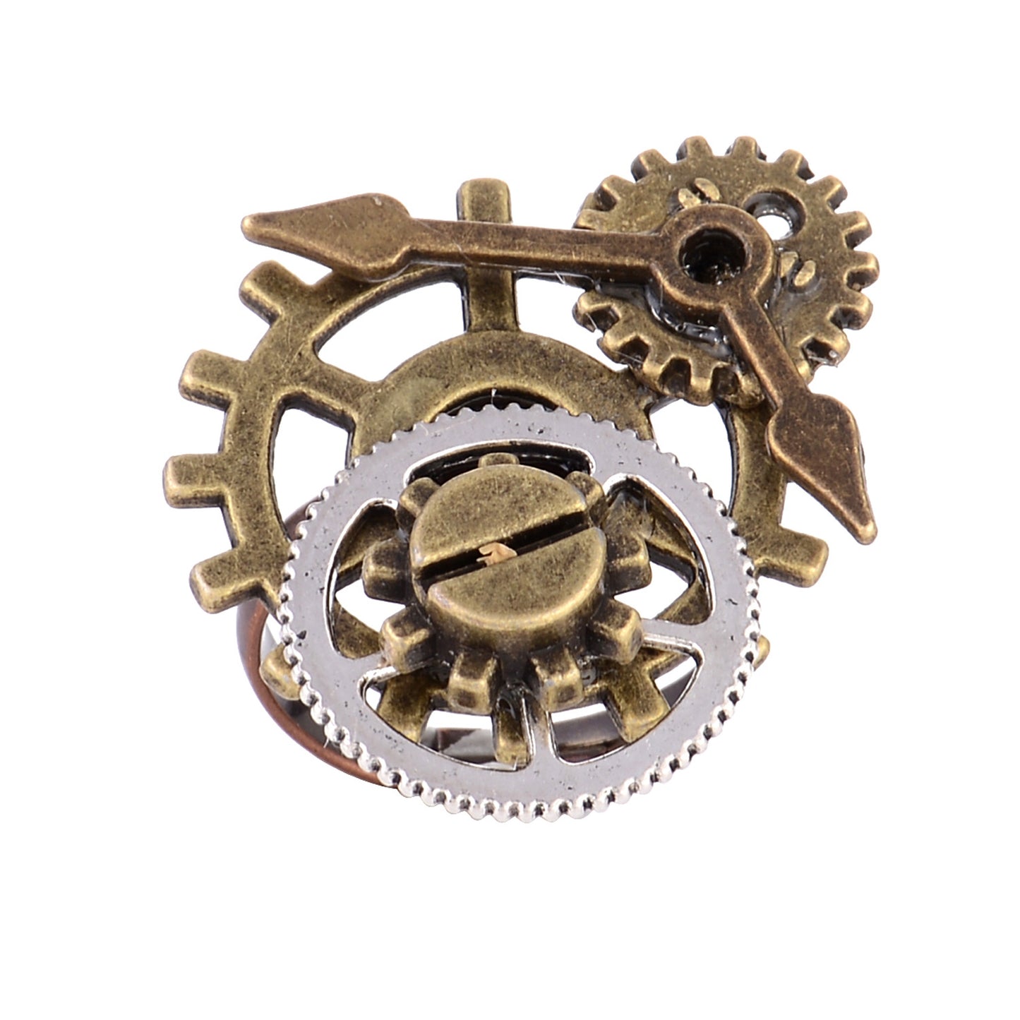 Steampunk-Zahnradring
