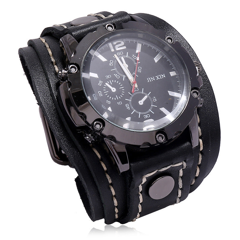 Uhr mit Lederarmband