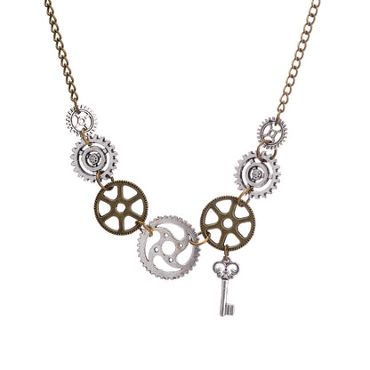 Steampunk-Halskette für Damen