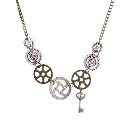 Steampunk-Halskette für Damen