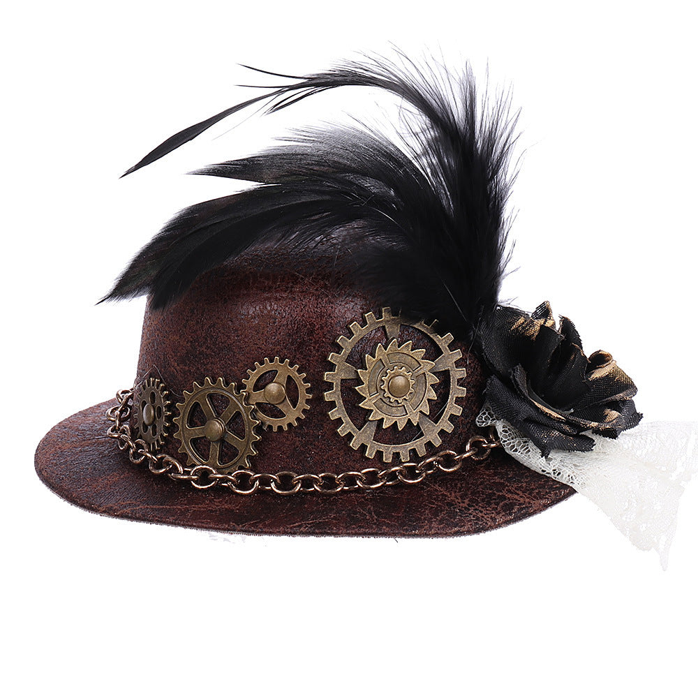 Mini-Steampunk-Hut für Damen