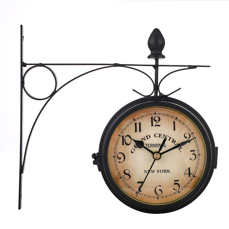 Steampunk-Retro-Uhrstation