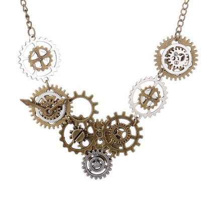 Steampunk-Anhänger Dampfgeist