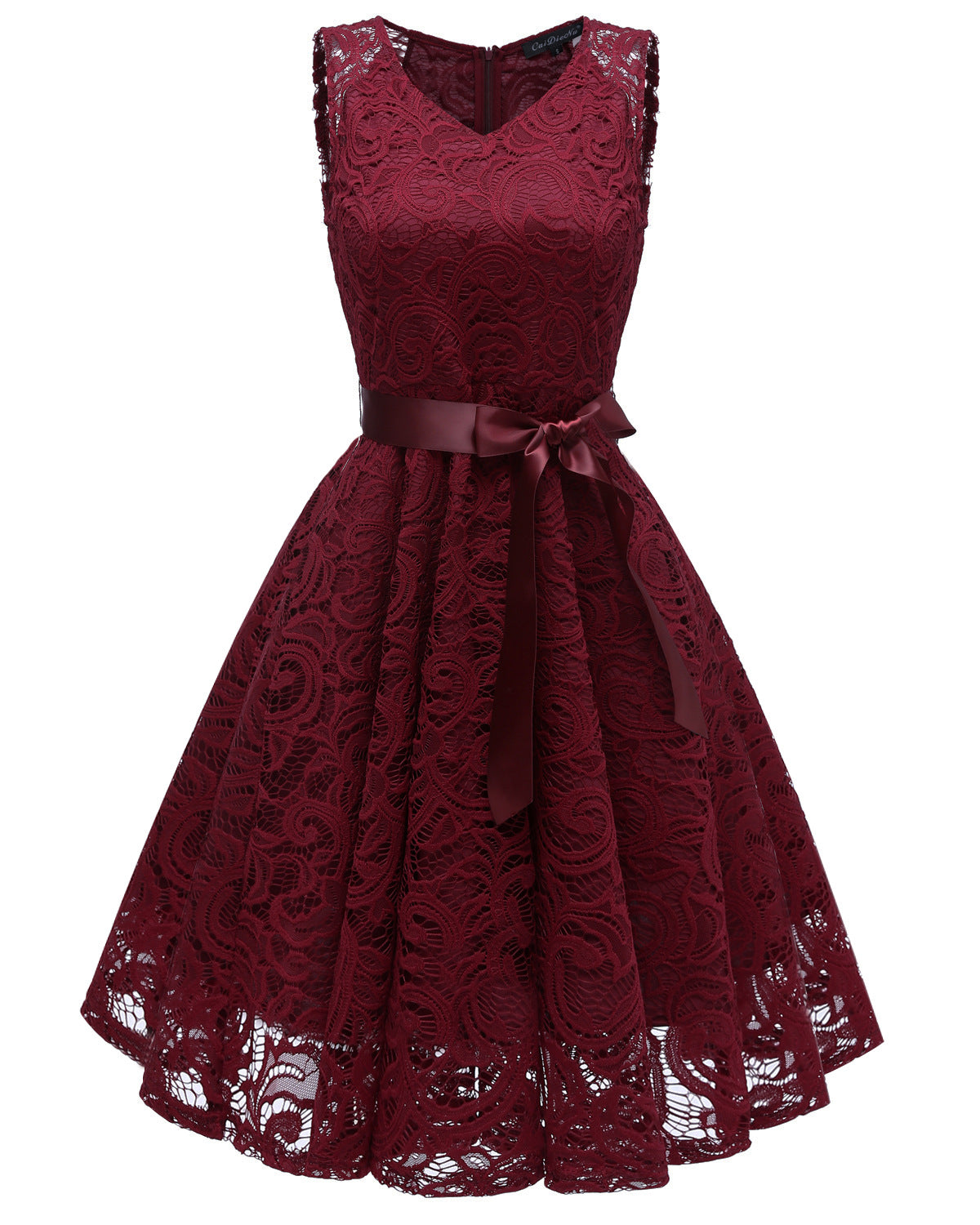 Retro-Chic-Steampunk-Cocktailkleid