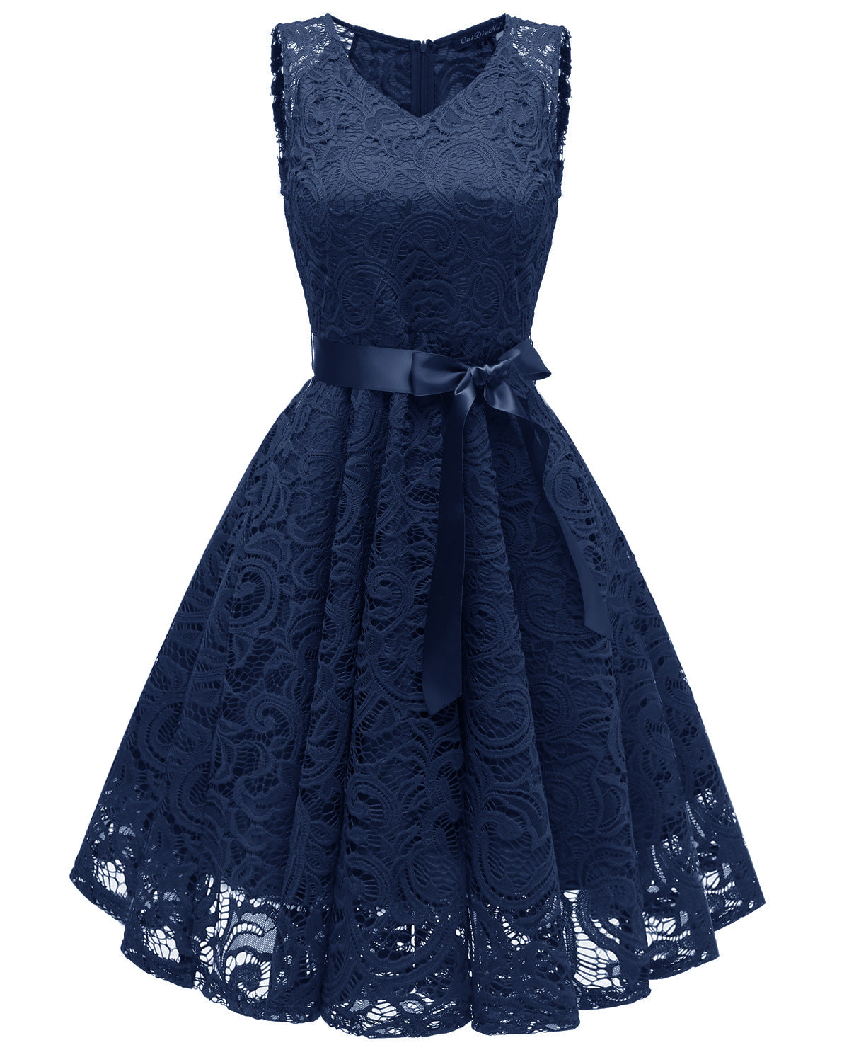 Retro-Chic-Steampunk-Cocktailkleid