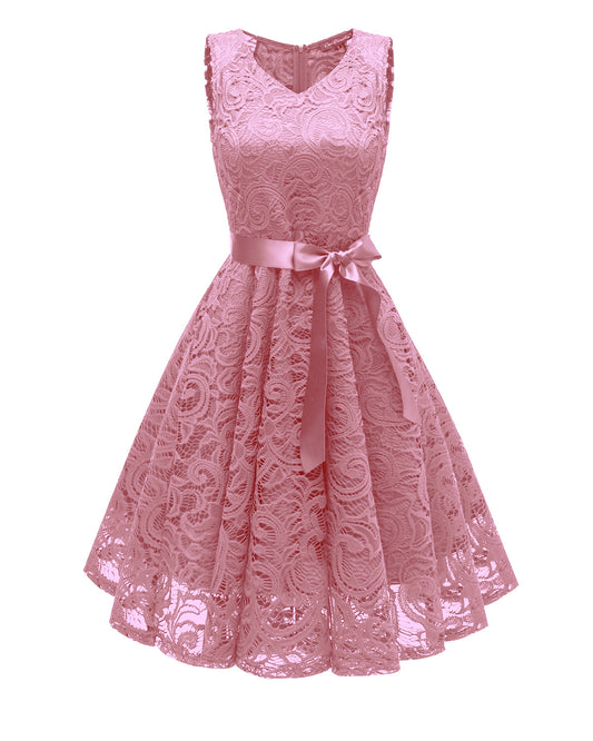 Retro-Chic-Steampunk-Cocktailkleid