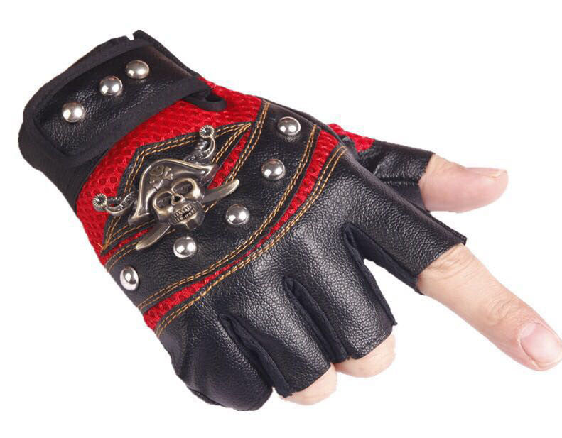 Totenkopf-Handschuhe