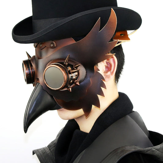 Steampunk-Vogelmaske
