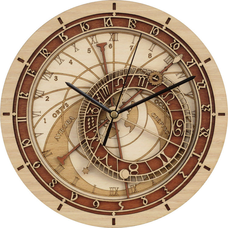 Steampunk-Astrologieuhr
