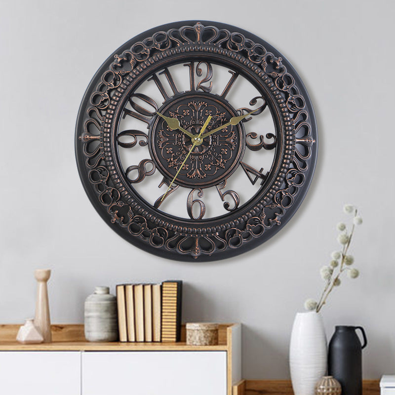 Steampunk-Uhr im Retro-Design