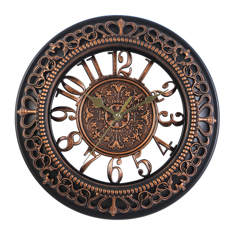 Steampunk-Uhr im Retro-Design