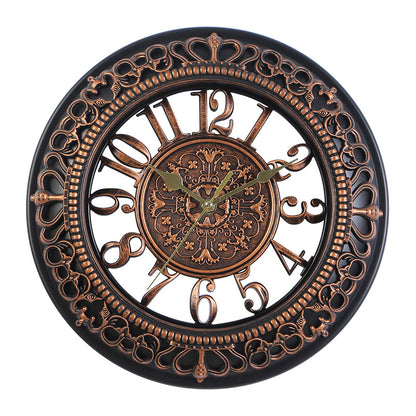 Steampunk-Uhr im Retro-Design
