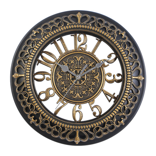 Steampunk-Uhr im Retro-Design