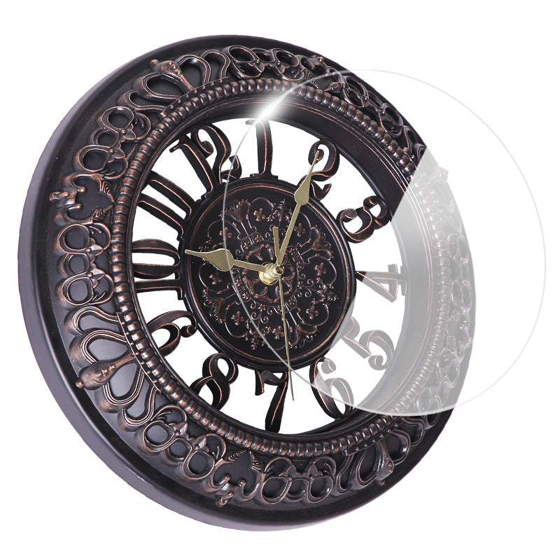 Steampunk-Uhr im Retro-Design