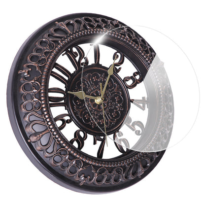 Steampunk-Uhr im Retro-Design