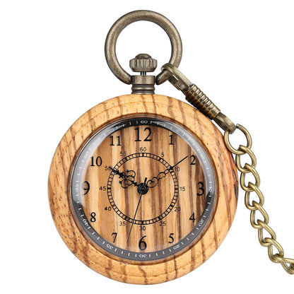 Holztaschenuhr