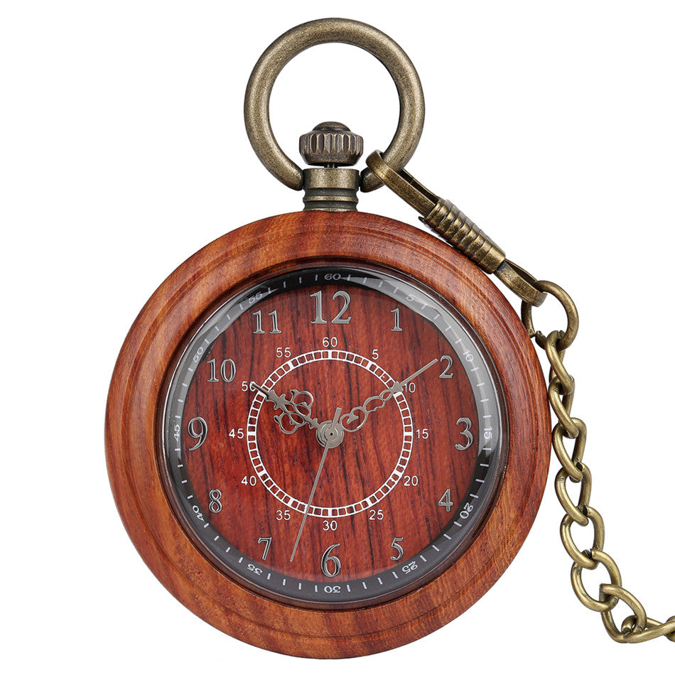 Holztaschenuhr