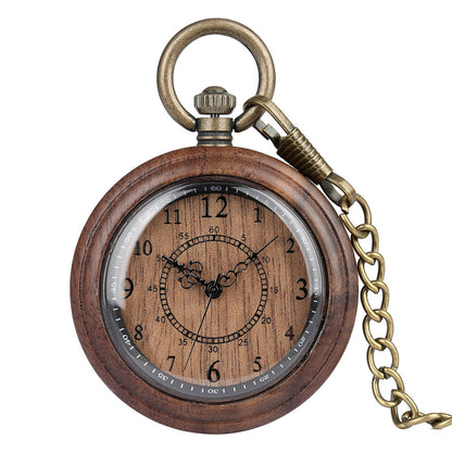 Holztaschenuhr