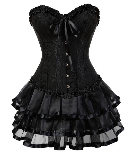 Kurzes Steampunk-Kleid