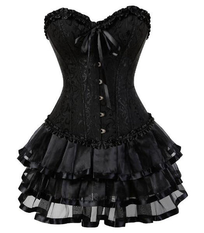 Kurzes Steampunk-Kleid