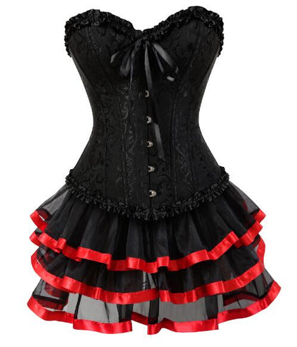 Kurzes Steampunk-Kleid