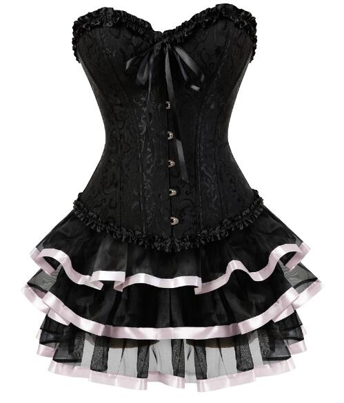 Kurzes Steampunk-Kleid