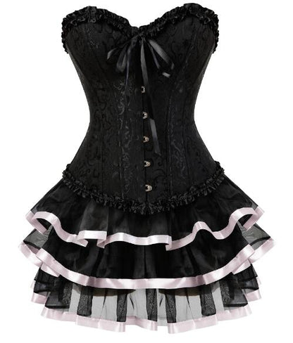 Kurzes Steampunk-Kleid