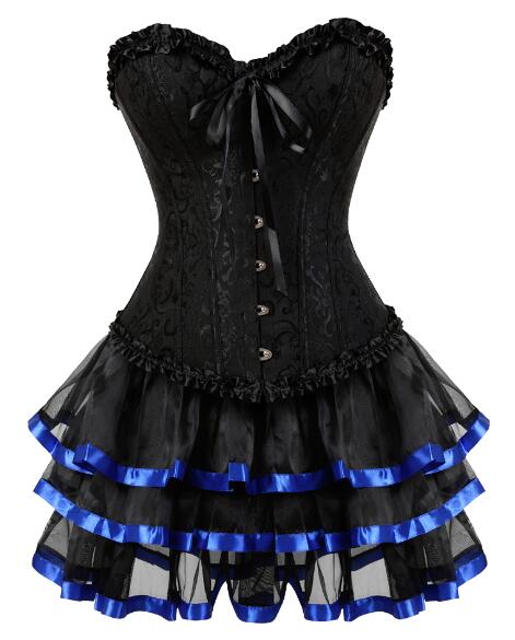 Kurzes Steampunk-Kleid