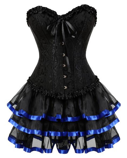 Kurzes Steampunk-Kleid