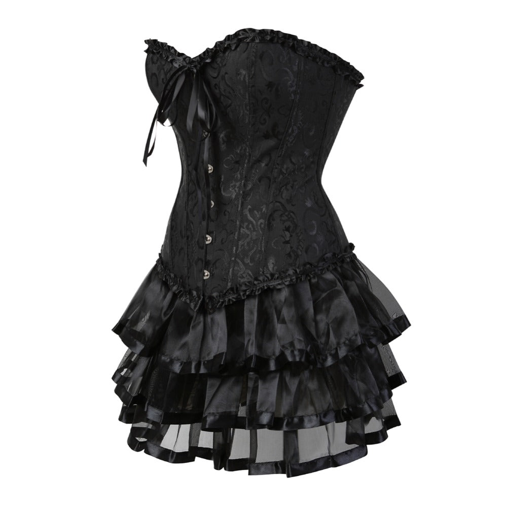 Kurzes Steampunk-Kleid