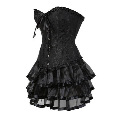 Kurzes Steampunk-Kleid