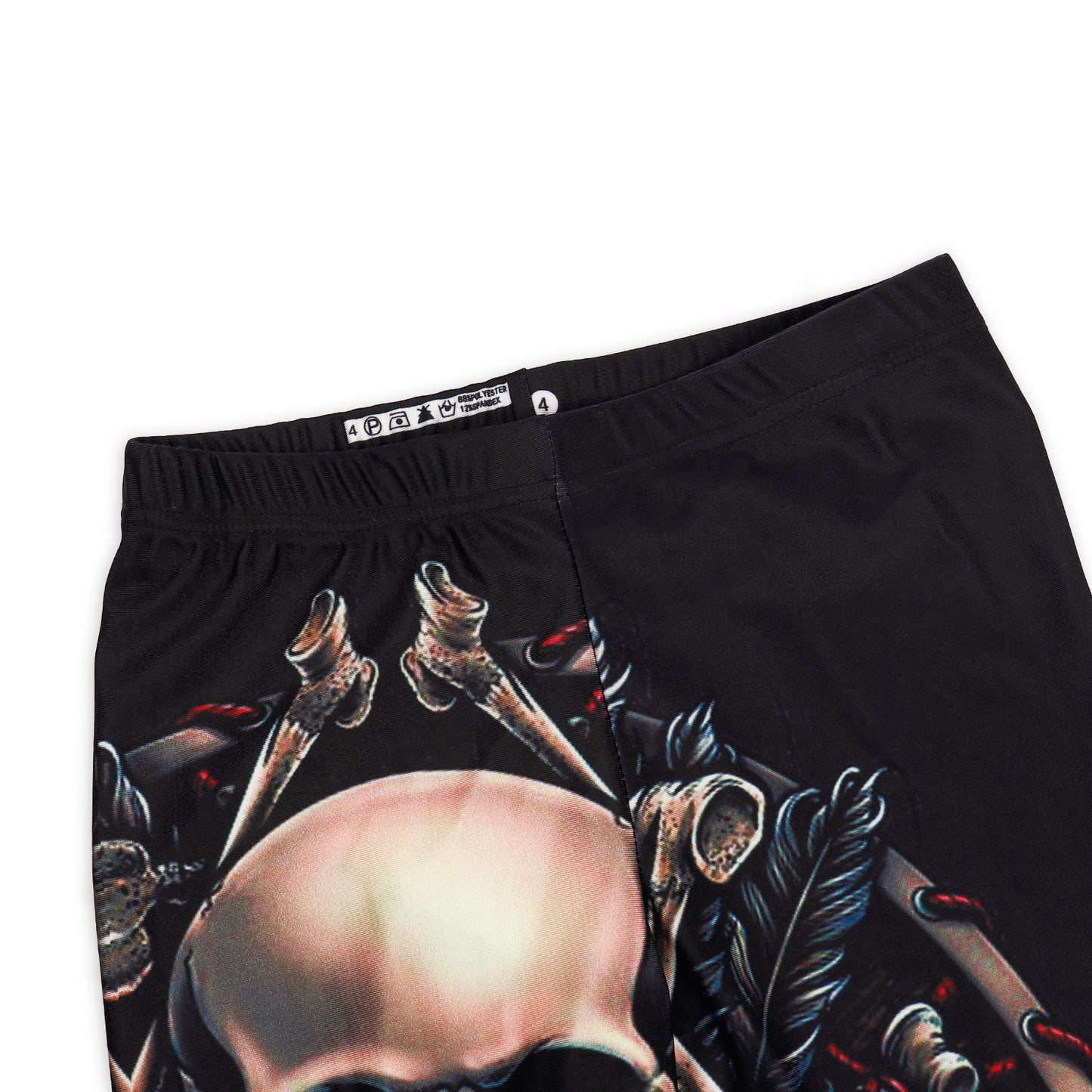 Totenkopf-Leggings